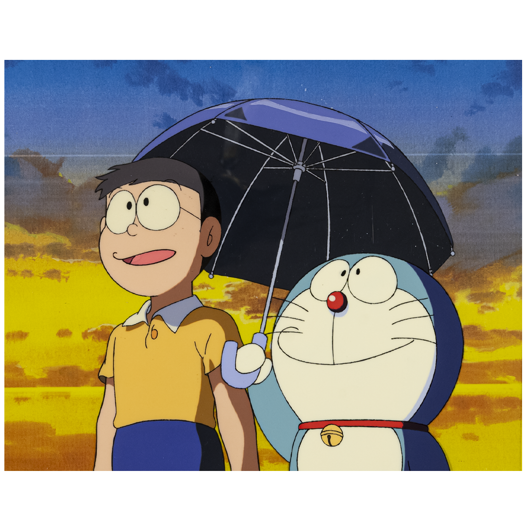 Lot 009　Doraemon
”Doraemon & Noby” Cel