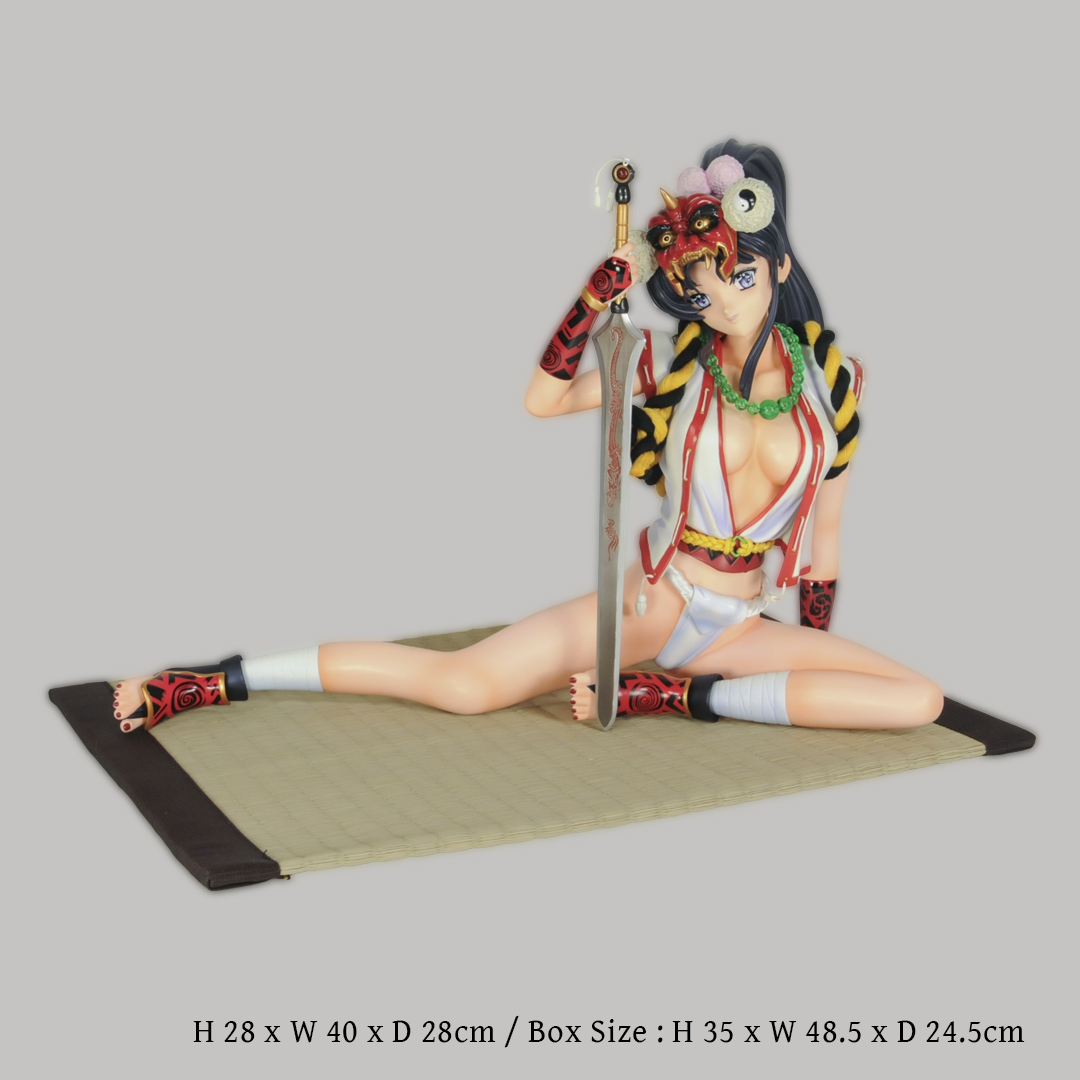 Lot 147　BOME 10th Annivrsary : 1/4 Scale Oni-Musume - Akihiro Yoshimi - Version Figure