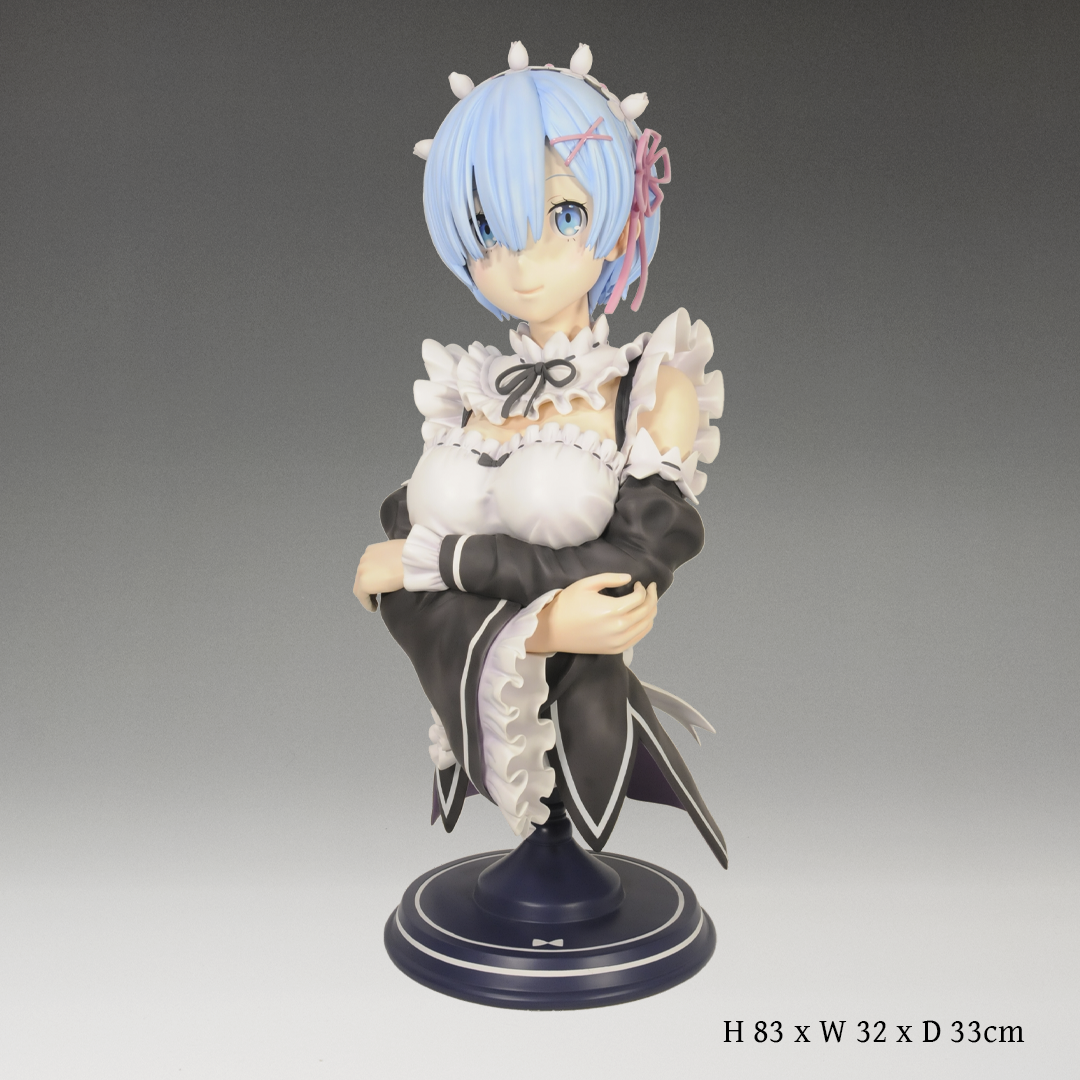 Lot 134　Re:Zero Starting Life in Another World Rem 1/1 Bust Model
