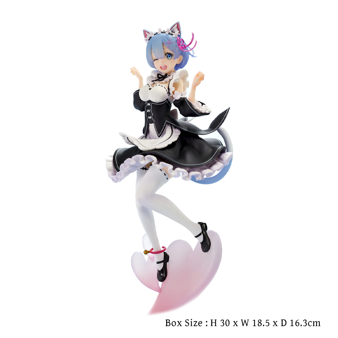 Lot 116　Re:Zero -Starting Life in Another World- Rem Cat ear version 1/8 scale figure