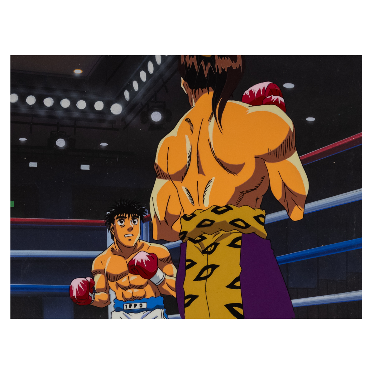 Lot 013　Hajime no IPPO "Ippo Makunouchi / Takuma Saeki" Large Cel