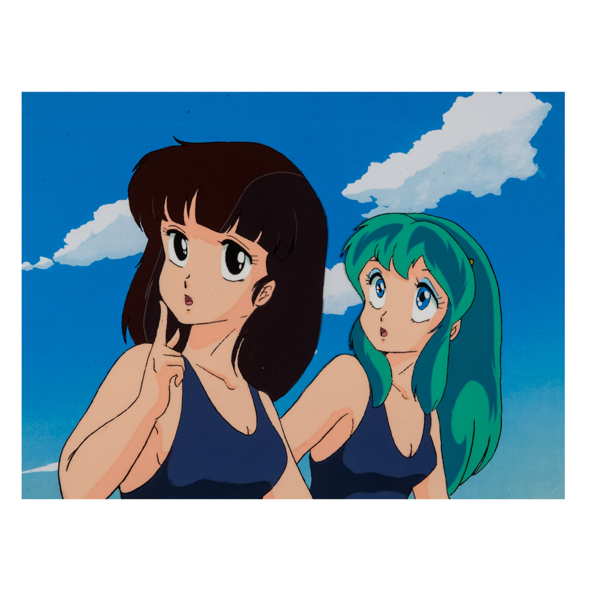 Lot 040　Urusei Yatsura "Lum / Shinobu Miyake" Cel