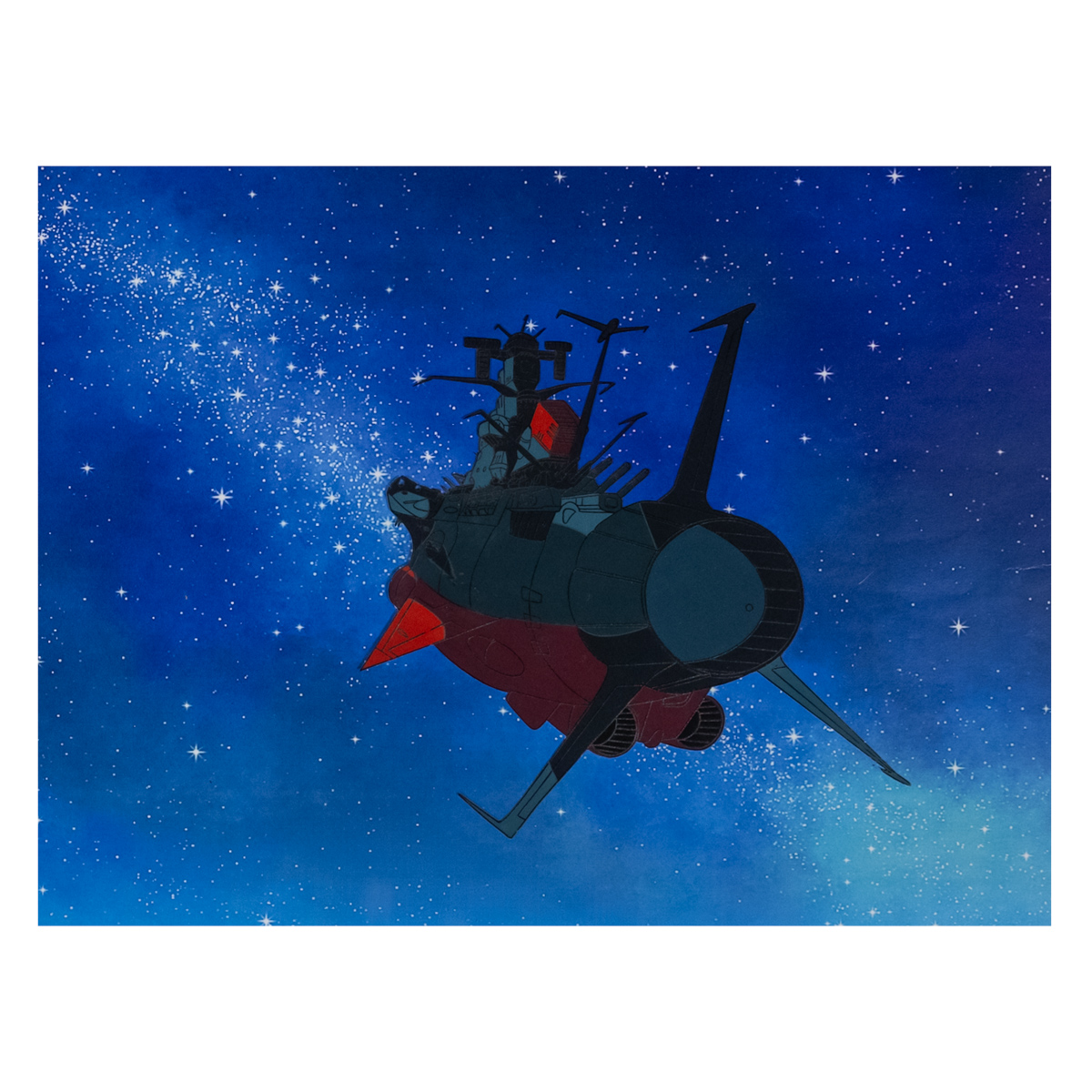 Lot 024　Space Battleship Yamato "Space Battleship Yamato" Large Cel