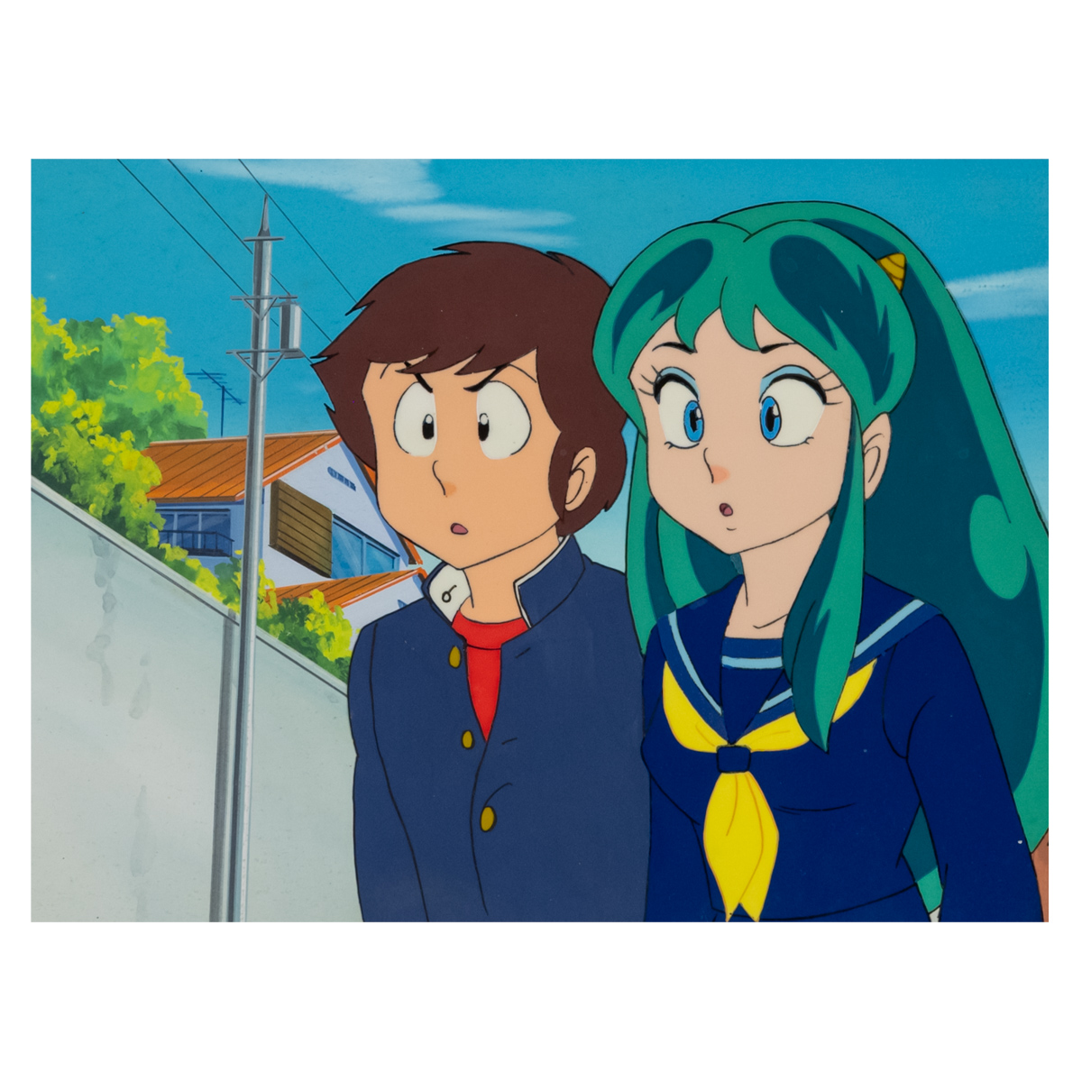 Lot 039　Urusei Yatsura "Ataru Moroboshi / Lum" Cel