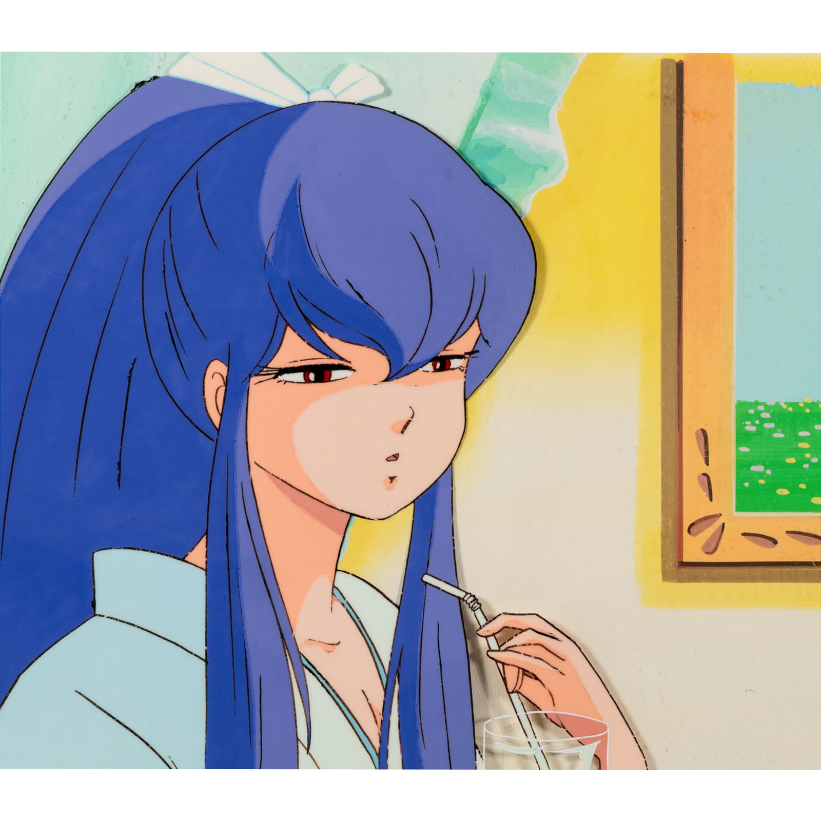 Lot 023　うる星やつら セル画 レイアウト付