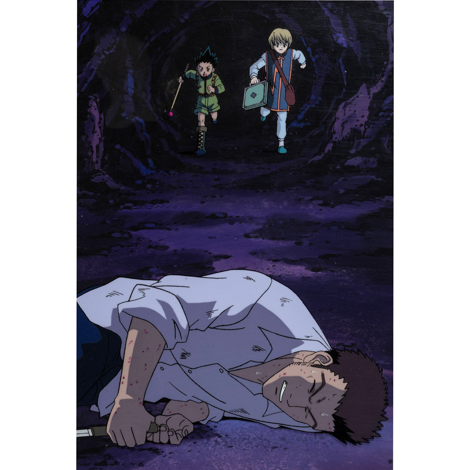 Lot 043　Hunter x Hunter 大判 セル画･レイアウト･原画･動画 セット