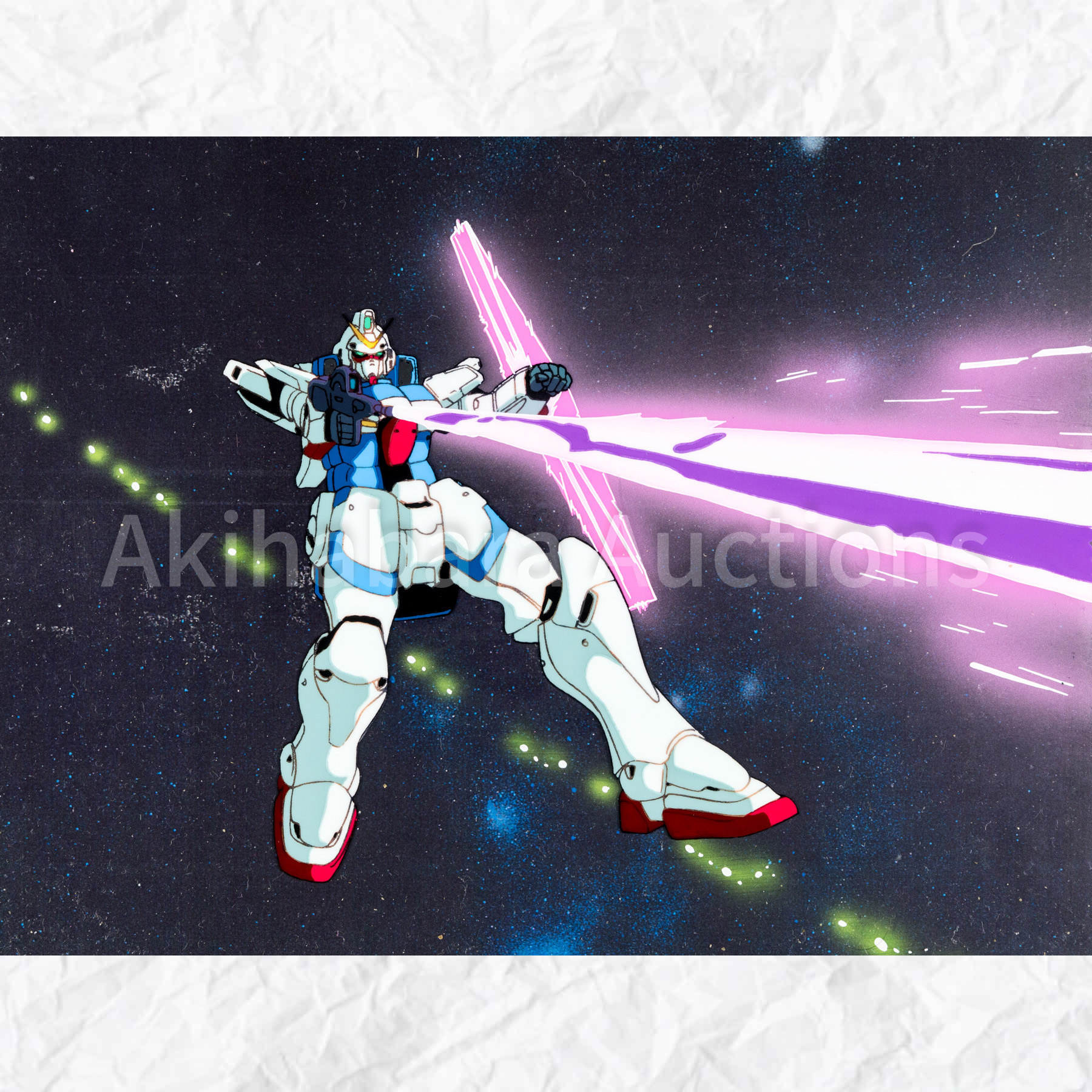 Lot 034 MOBILE SUIT VICTORY GUNDAM Opening Cel