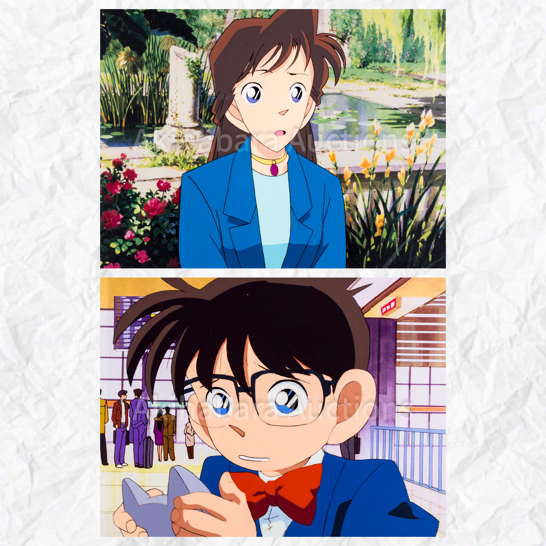 Lot 018 Detective Conan Cel Set
