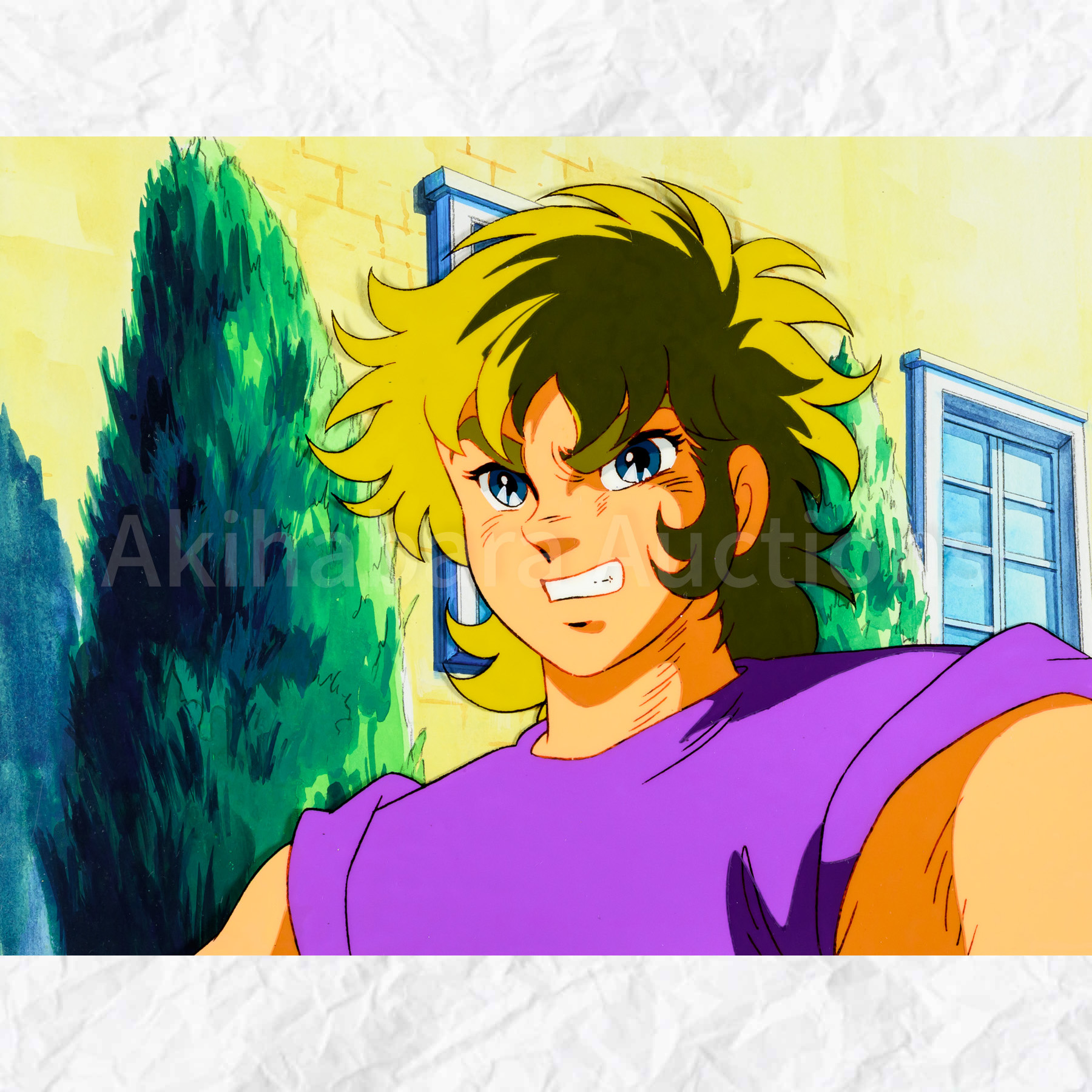 Lot 034 SAINT SEIYA Cel, Douga & Time Sheet
